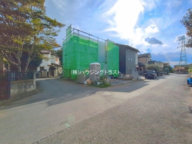 仲介手数料無料　ハートフルタウン林３丁目524番・新築全１棟の前面道路含む現地写真