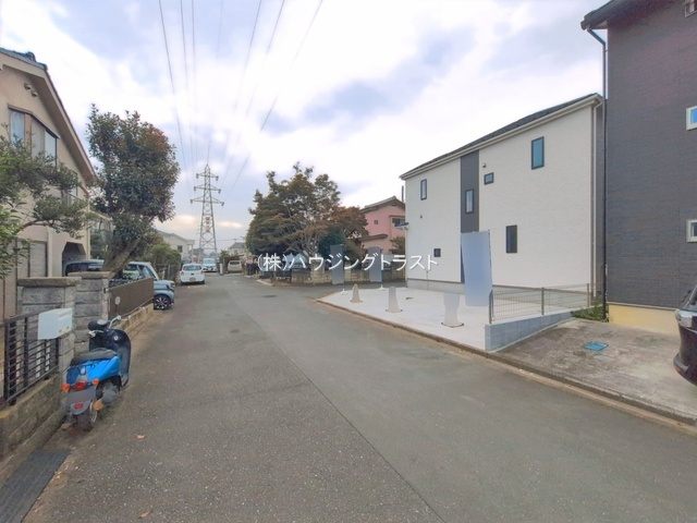 仲介手数料無料　ハートフルタウン林３丁目524番・新築全１棟の前面道路含む現地写真