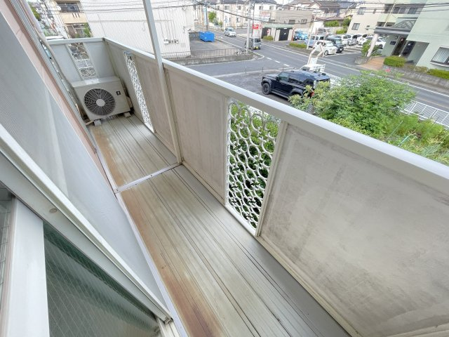 アクティブホソイAのバルコニー