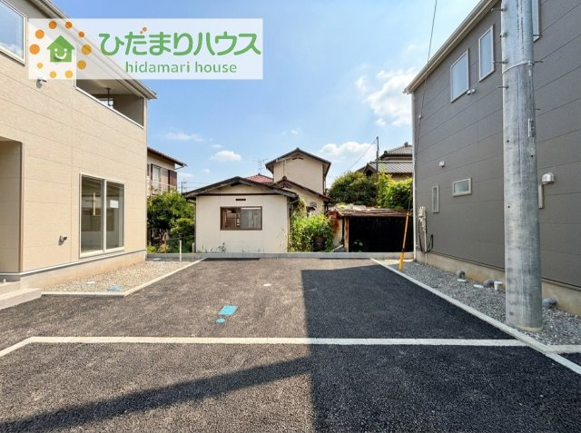 【駐車場】 | つくばみらい市小絹第4　新築戸建　3号棟 | マイホームなら駐車場代がかかりません！しかも、自宅の駐車場で洗車ができます！今までコイン洗車に行っていた手間も省けて、節約にもつながります(^^♪