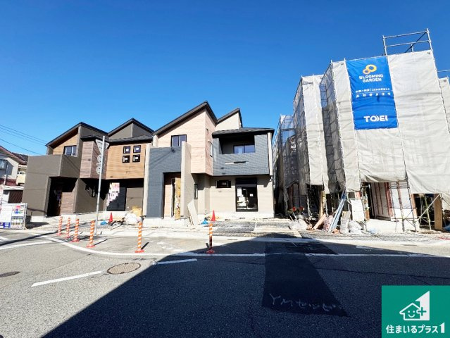 ■宝塚市山本野里　新築一戸建ての外観|現在建築中！落ち着いた街並みで新生活を始めることが出来そう！周辺の物件も併せてご紹介させて頂きます！