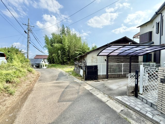 日進市梅森町上松土地の前面道路含む現地写真