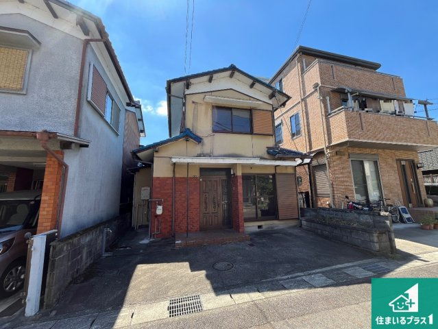 ★大津市皇子が丘　第1期　新築一戸建ての外観|現地写真（2026年7月10日） 現在古家解体作業中！
