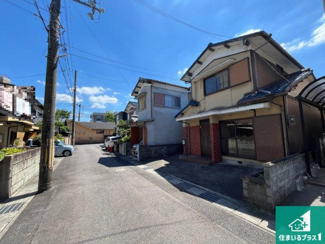★大津市皇子が丘　第1期　新築一戸建ての前面道路含む現地写真|現地写真（2026年7月10日） 現在古家解体作業中！
