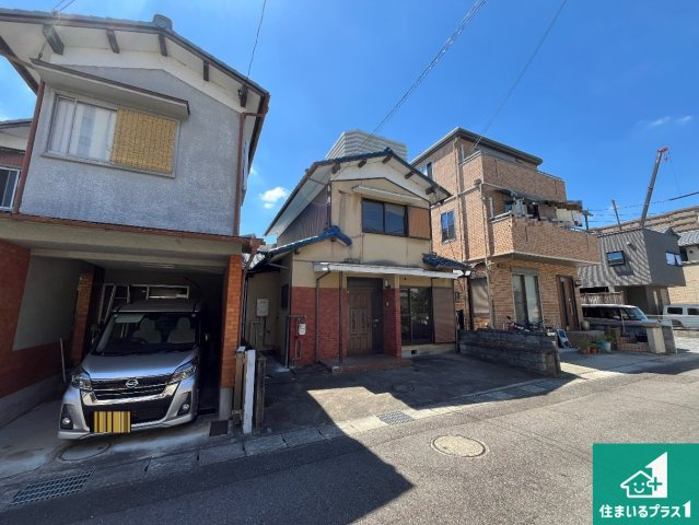 ★大津市皇子が丘　第1期　新築一戸建ての外観|現地写真（2026年7月10日） 現在古家解体作業中！
