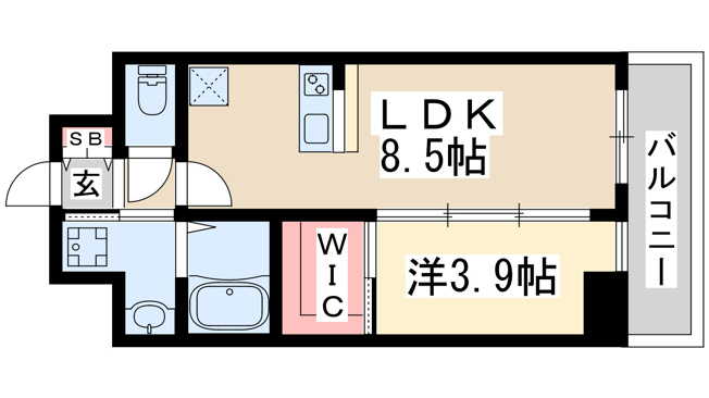 【間取り】 | エステムコート新大阪17ベイス