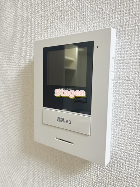 上尾市上町２丁目のアパートのセキュリティ