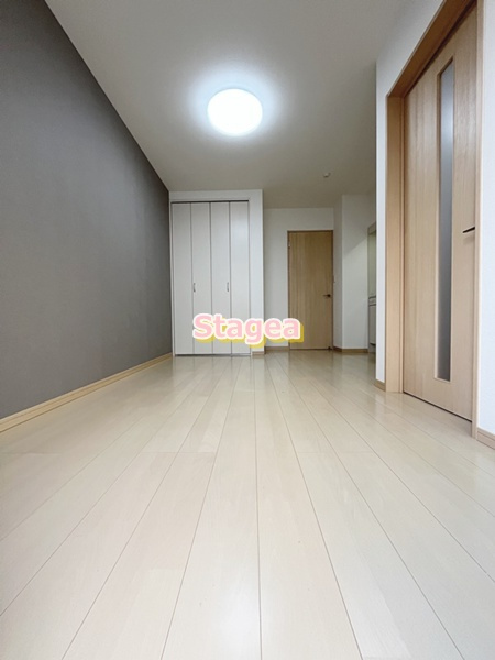 上尾市上町２丁目のアパートの寝室