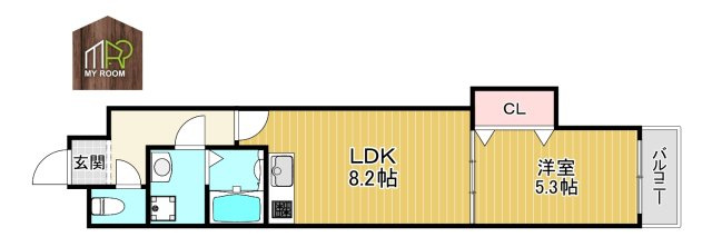 【間取り】 | Dias諸口