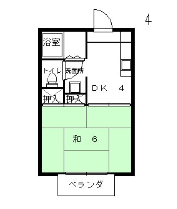 フレグランス雅の間取り