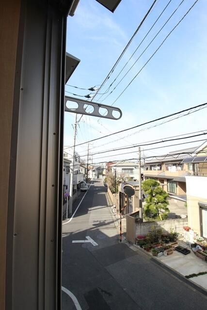足立区谷在家２丁目のアパートの展望