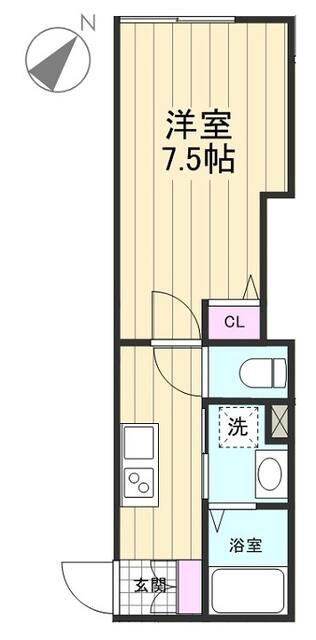 足立区谷在家２丁目のアパート