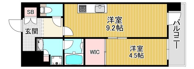 【間取り】 | ザ・パークハビオ都島フロント