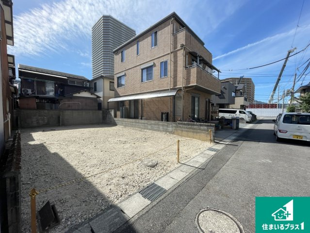 大津市皇子が丘　第1期　新築一戸建ての前面道路含む現地写真|周辺は落ち着いた街並みの住宅地！子育てがしやすい住環境です！まだ未完成ですが、現地でしかわからない事もございます。是非一度ご覧ください。