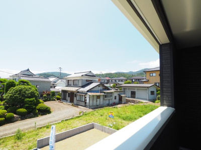 【展望】 | Cradle garden　桑折町谷地第5　１号棟 | ★内覧予約でブランド米2kg★