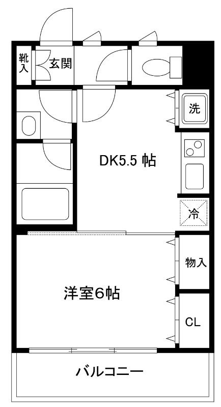 ワコーレ千住Ａ棟の間取り