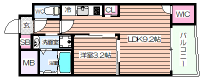 【間取り】 | SERENiTＥ福島scelto