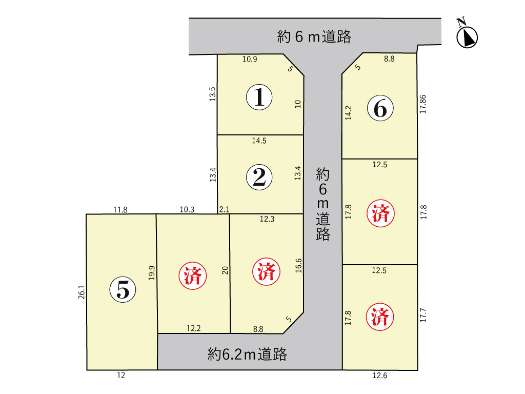 亀山市能褒野町《全8区画》