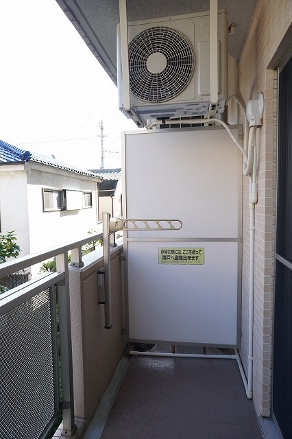 ラヴィアンオランジュのバルコニー