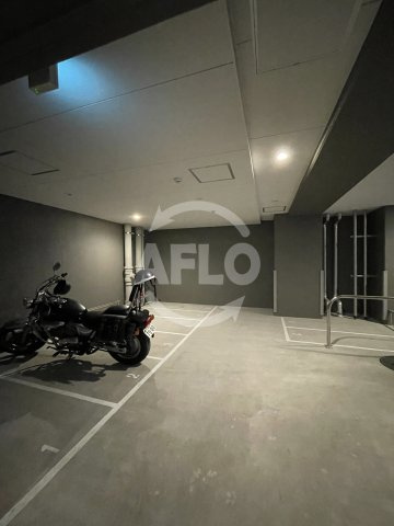 セレニテ難波グランデノールの駐車場