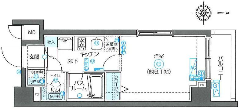 フェニックス上石神井の間取り