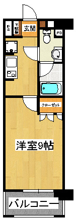 パークアクシス西船橋本郷町の間取り
