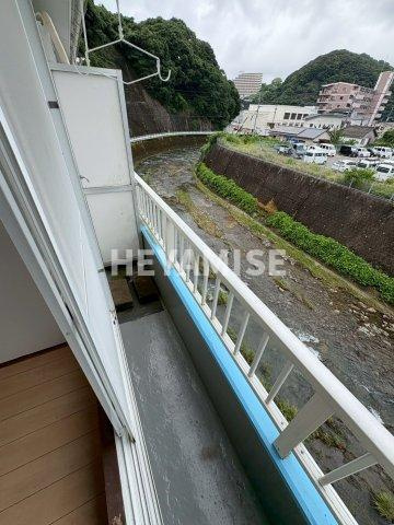 Ben匠3番館のバルコニー