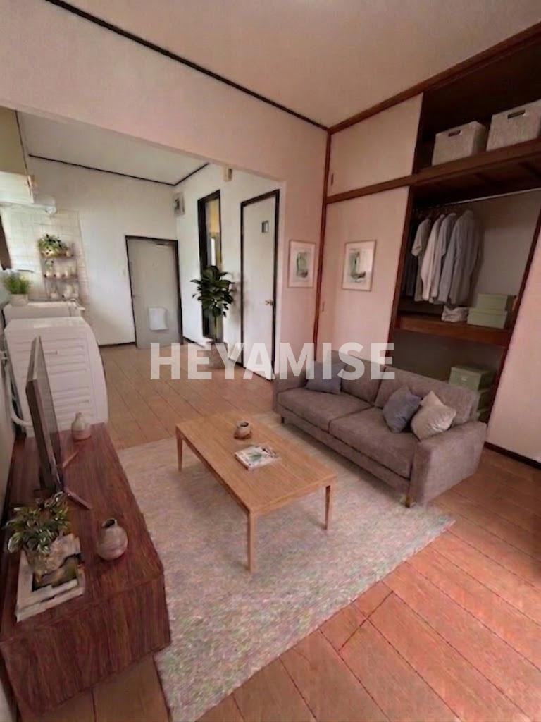 Ben匠3番館の居間・リビング|家具・インテリアはAI生成によるイメージです。