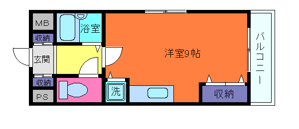 イズミコートの間取り