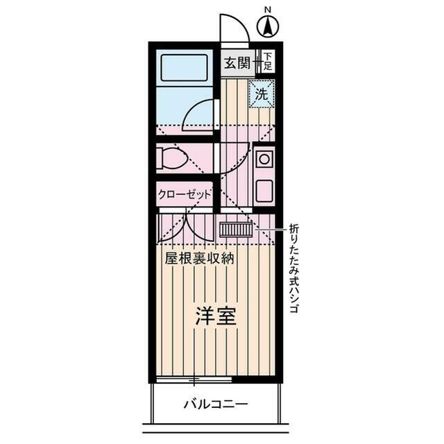 プレミール東伏見の間取り