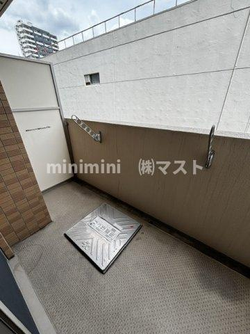 エイペックス南堀江のバルコニー