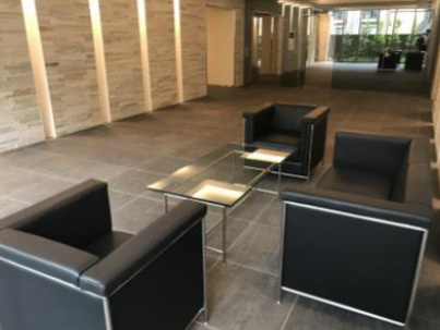 プレノ清澄庭園のロビー|建物の内部です