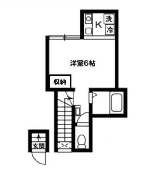 練馬区上石神井１丁目のアパート