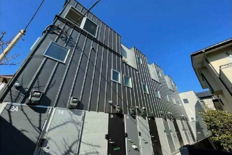 練馬区上石神井１丁目のアパートの外観