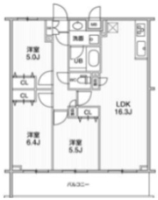 【間取り】 | LIMERESIDENCEHIKIFUNE | 間取り