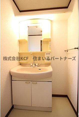 エクセルコートの洗面所|脱衣スペースもあります