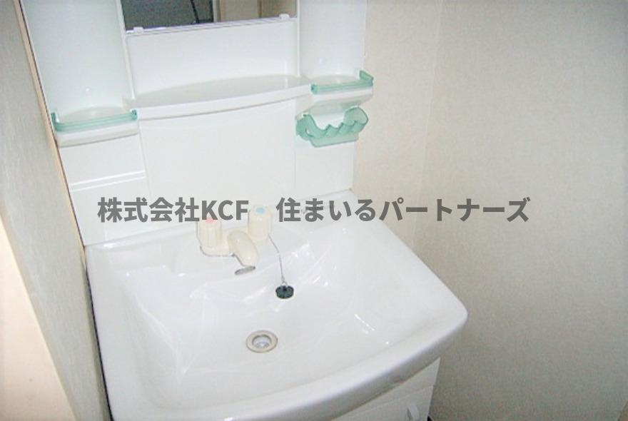 セリエ諏訪野の洗面所|広い洗面スペース