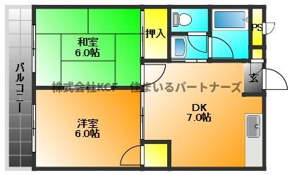 セリエ諏訪野の間取り