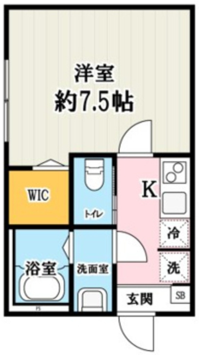 仮）キャメル小手指2の間取り