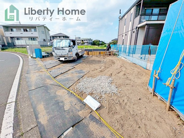 水戸市見川23期　新築戸建の庭