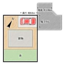 杉戸町倉松3丁目　中古一戸建ての区画図|全1棟