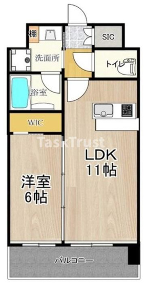 【間取り】 | プレジオ内代 | ※反転タイプになります