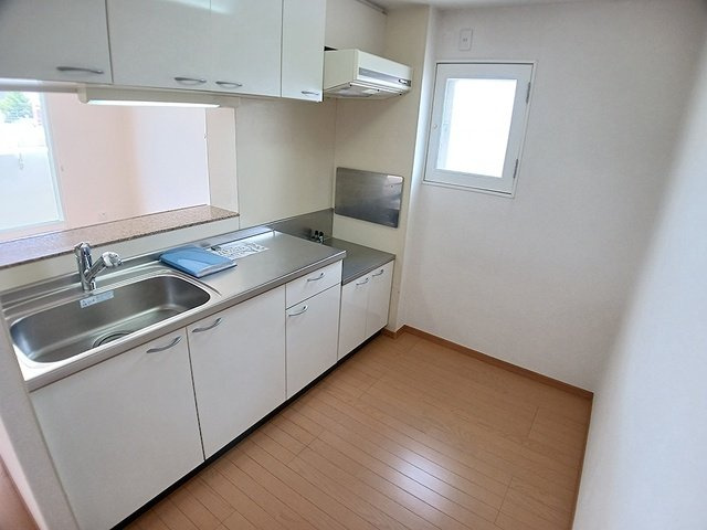 ラフィナートⅡのキッチン|お料理しやすいキッチンです