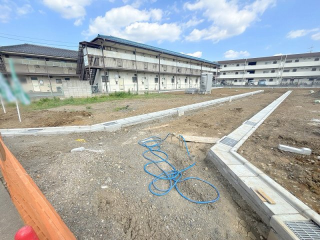 【外観】 | 川越市上戸　建築条件無売地　全7区画　(ふじみ野店) | 現地（2026年7月9日）撮影／現地の陽当たりや街並みをぜひご確認ください。