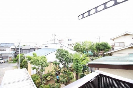 昭島市玉川町３丁目のアパートの展望