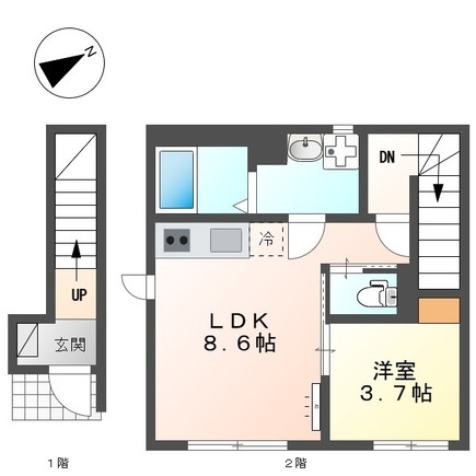 ESPOIR　HILLSの間取り