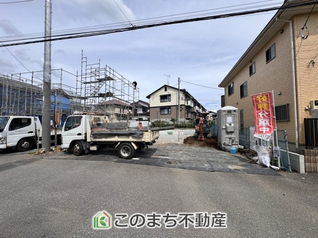 リガーレ宇都宮市石井町6期の外観|現地建築中写真
