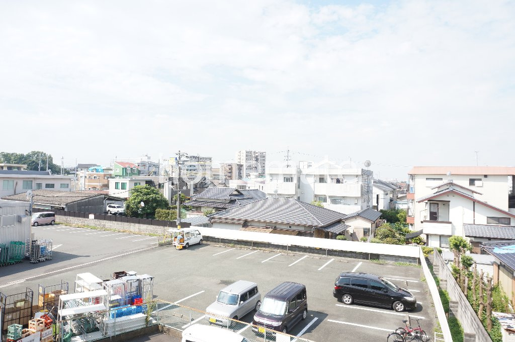 熊本市東区小峯２丁目のアパートの展望