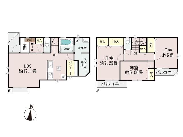 【参考プラン】 | 川越市上戸　建築条件無売地　全7区画　(ふじみ野店) | 建物参考プラン／面積91.39平米(27.64坪)
参考プラン建物価格／1400万円
※内訳については変更になる場合があります。参考プラン価格は目安となります。