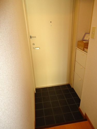 ライオンズマンション旗の台の玄関